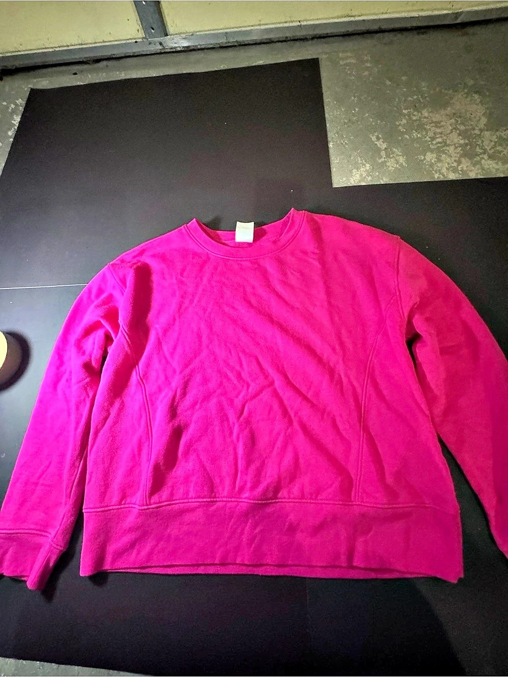 Athletic Works Pink Sweatshirt Size XL (14-16) Like New